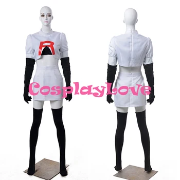 

Customized Japanese Anime Pokemon Rocket Jesse CosplayLove High Quality Christmas Halloween Pokemon Cosplay Costumes