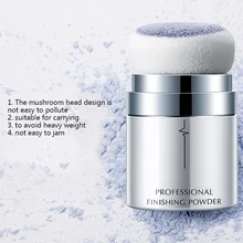 Мягкий рассыпчатая пудра минералы, лицо Уход Гладкие 10g контроль выработки кожного жира Установка Порошок матовое покрытие порошка Водонепроницаемый косметический