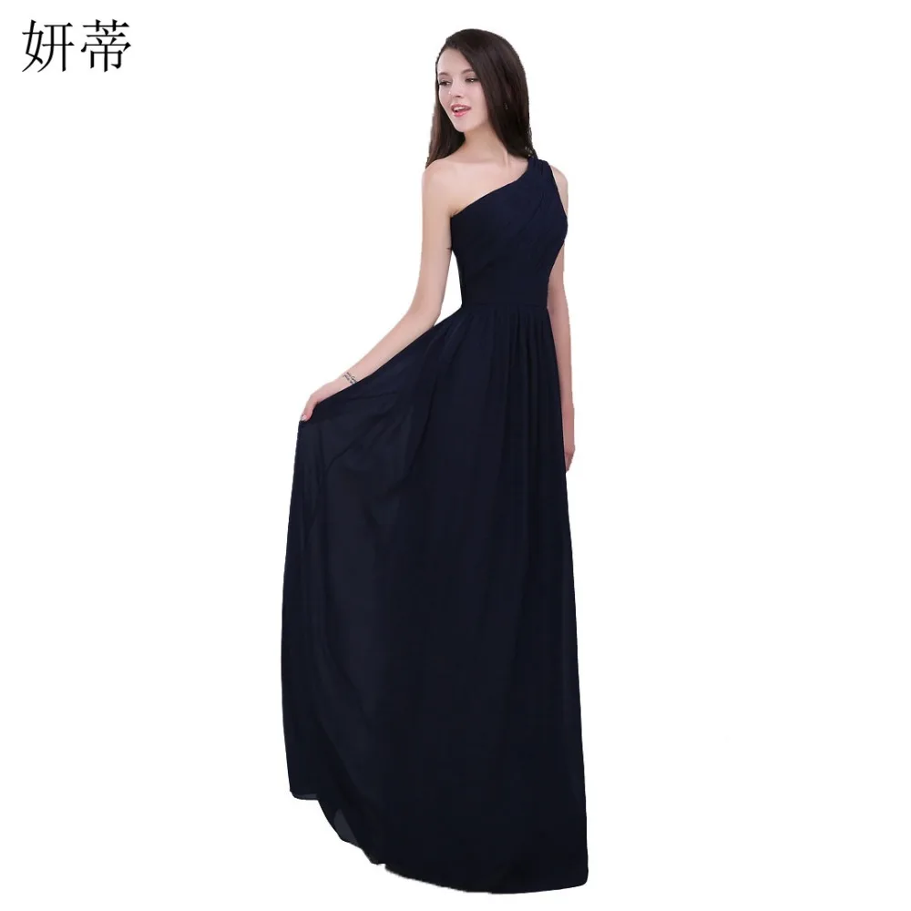 Элегантное простое искусственное шифоновое вечернее платье А силуэта 2018