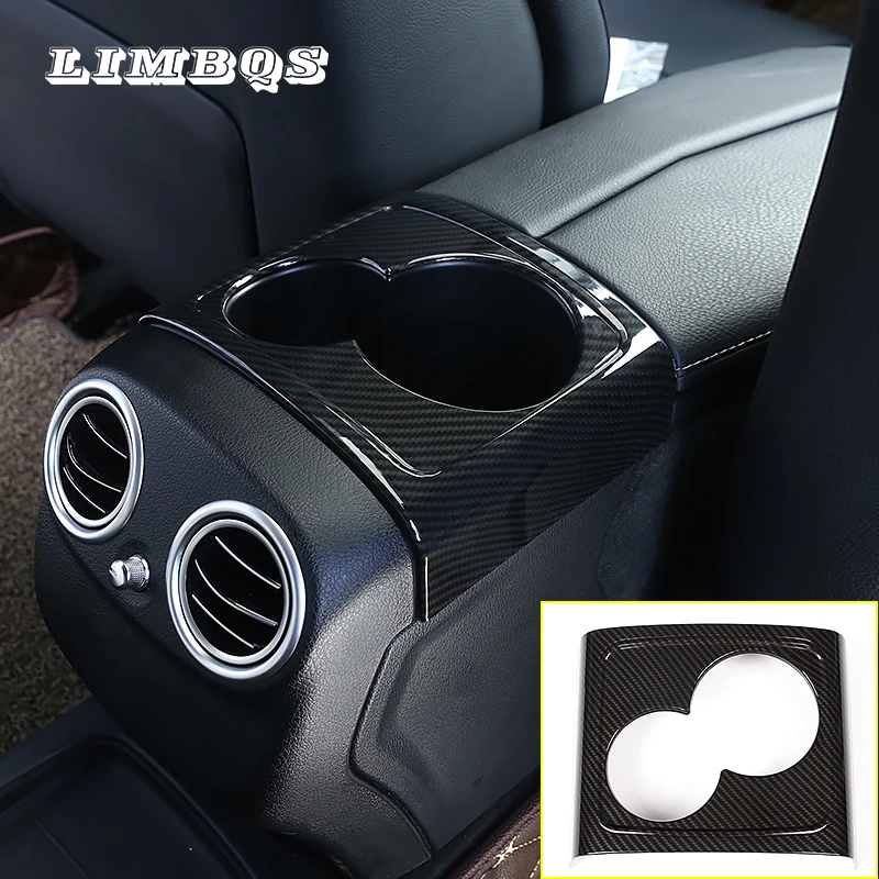 2 стиля подлокотник для заднего сиденья подстаканник Крышка для W213 Mercedes Benz E Class- Центральная рука Отдых воздух выходное отверстие рамка отделка