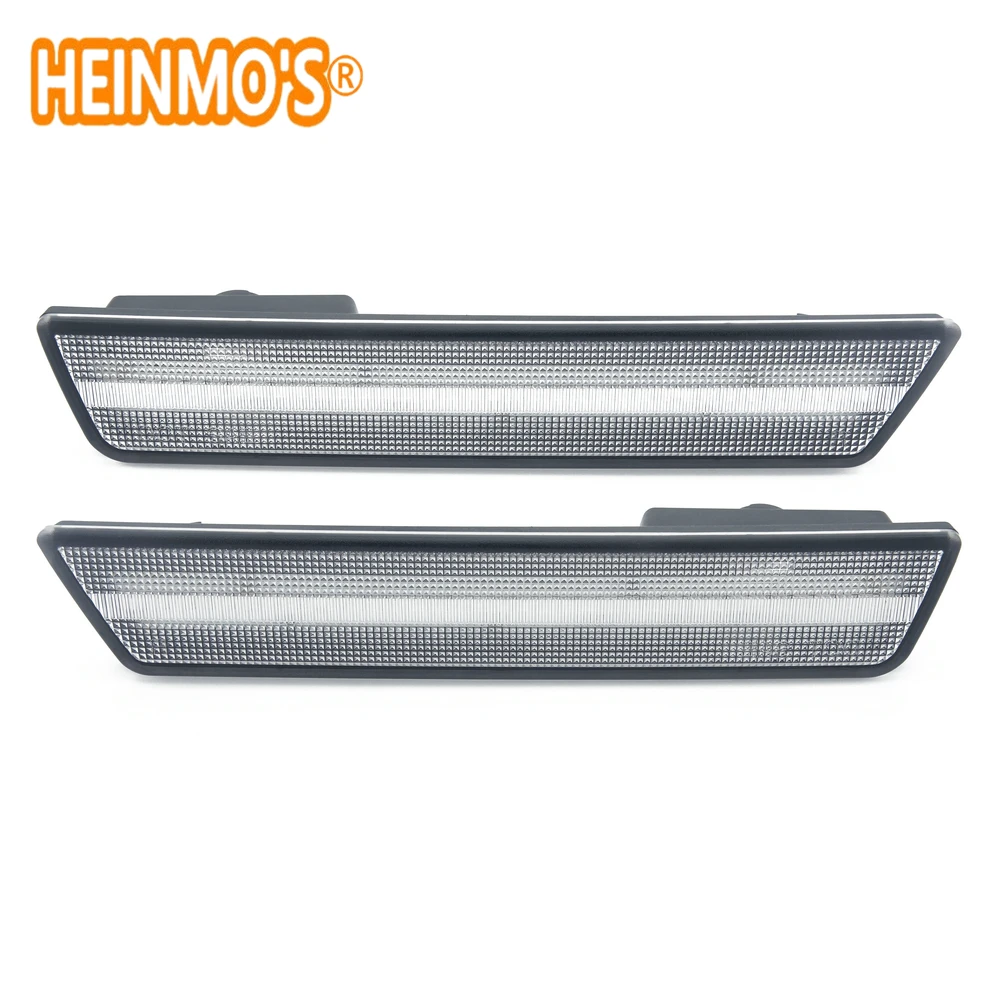 (rear) For Dodge Challenger 2008-2014 Dodge Charger 2011-2014 Rear Side LED Turn Signals Stop Marker Lamps Car SMD Red Lights (2)