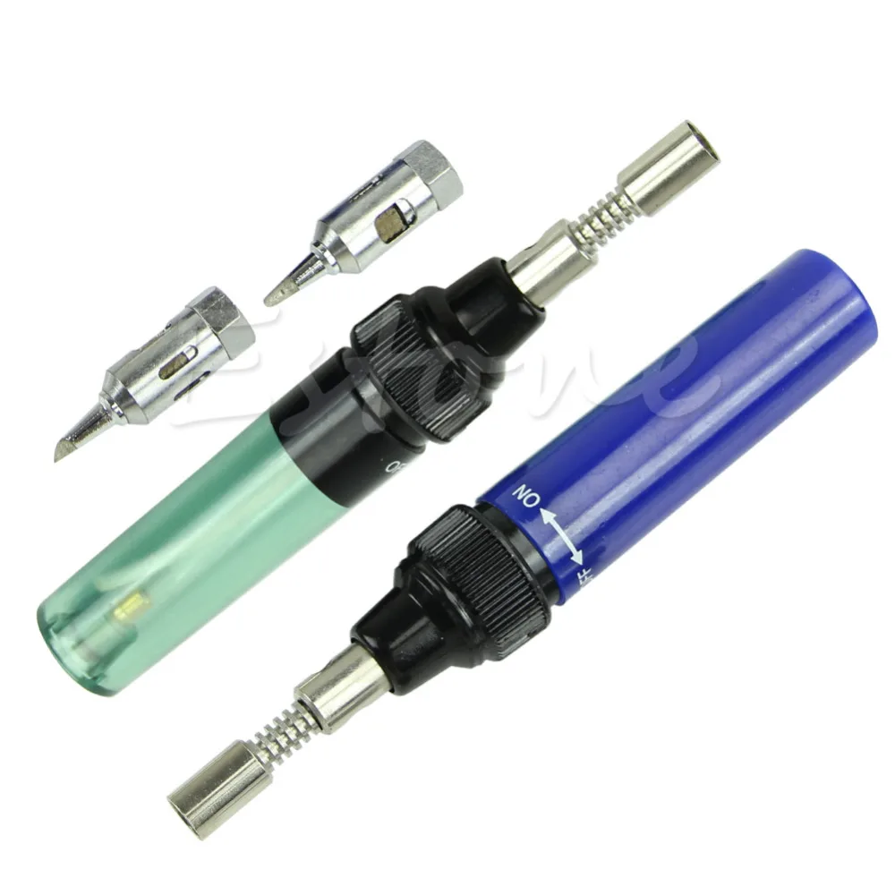 

Gas Blow Torch Soldering Solder Iron Gun Butane Cordless Welding Pen Burner 8ml S08 Drop ship