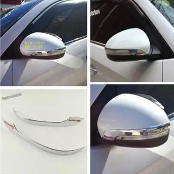 

Lapetus Accessories Outside Rearview Mirror Protection Streamer Strip Cover Kit Chrome Bright Fit For Hyundai Tucson 2016 - 2020
