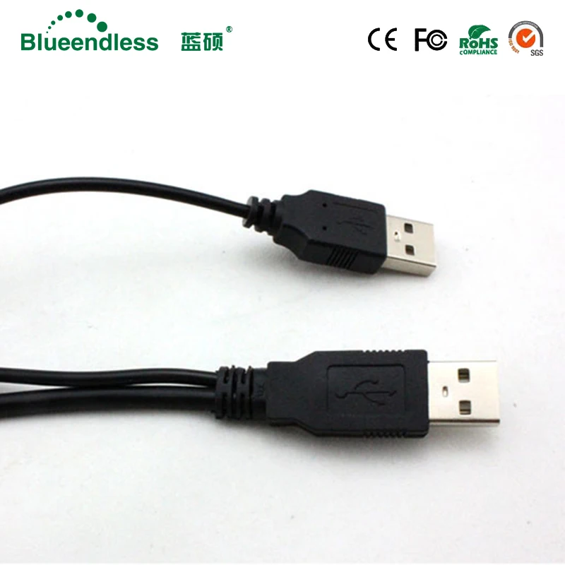 Кабель с разъемом USB 2 0 длиной 1 м мини кабель usb двойным 480 Мбит/с удлинитель для