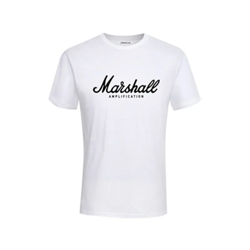 2018 New Marshall T Shirt Logo Amps Amplification Guitar