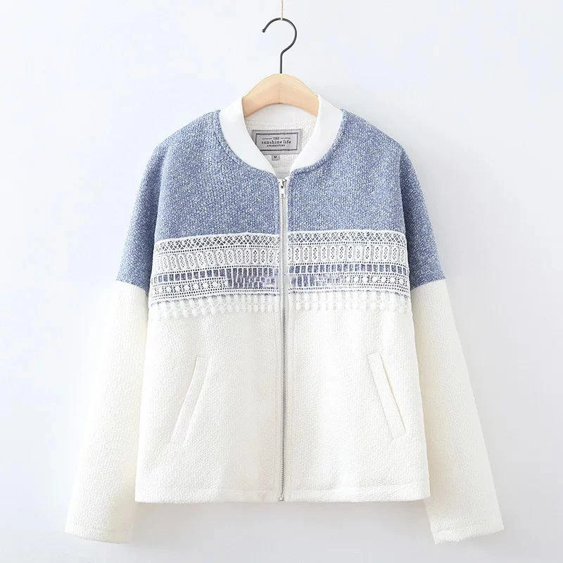 Корейский маленький свежий женский свитер осень-зима офисный женский свитер с длинными рукавами хит цвет молния толстый свитер одежда LD197