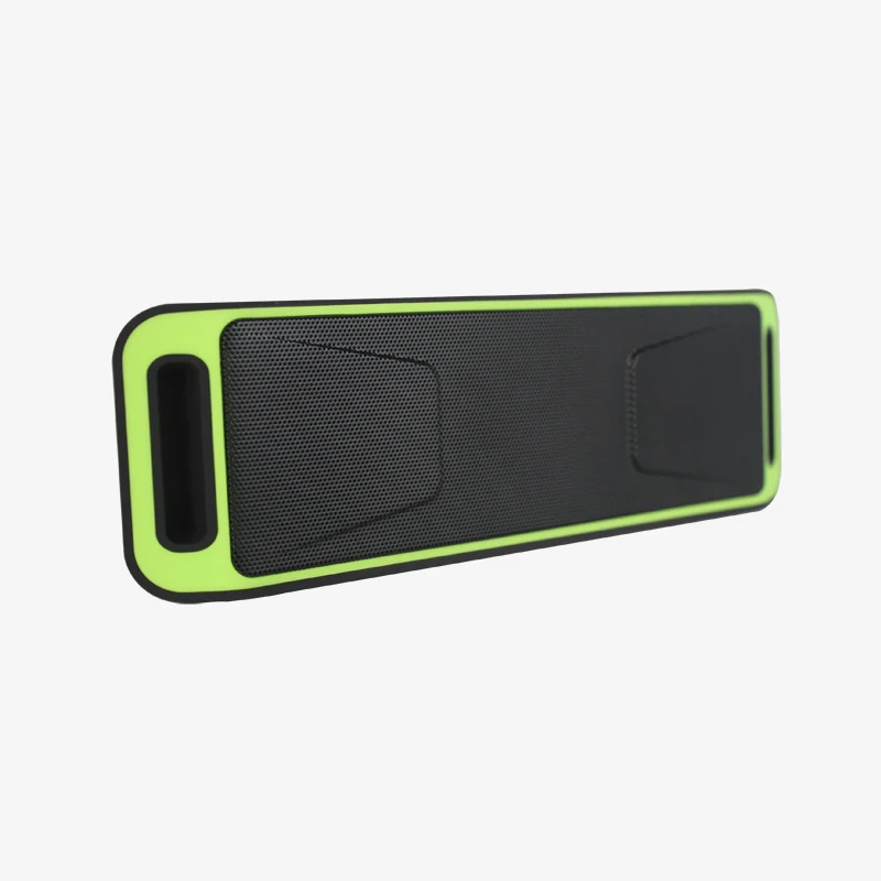 BDF портативный мини Bluetooth динамик портативный беспроводной громкоговоритель звук с 3D системой музыка объемный reveiver - Цвет: green