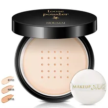 3 цвета рассыпчатая пудра прозрачный макияж финишная пудра Водонепроницаемая косметическая пудра для лица отделка Установка с слоем