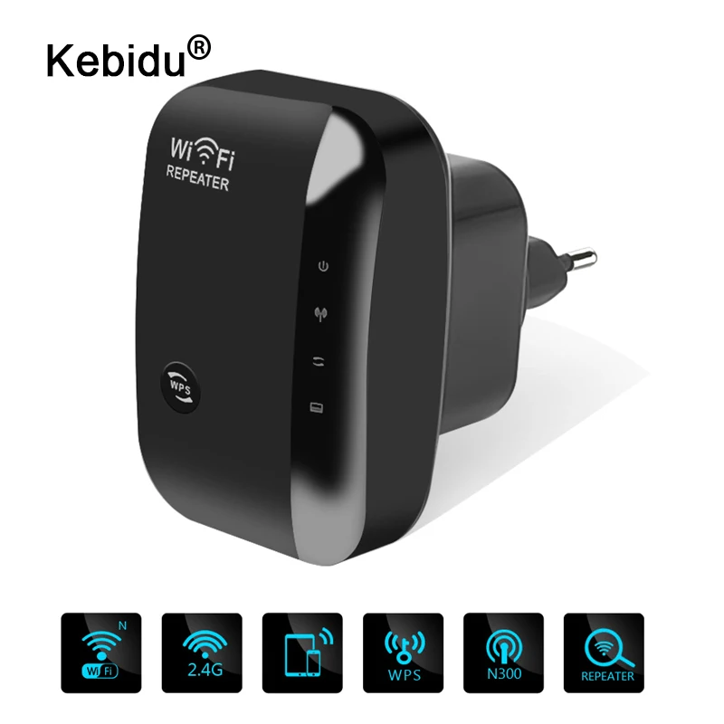 Беспроводной N Wifi ретранслятор 802.11N/B/G сеть маршрутизатор 300 Мбит/с Диапазон