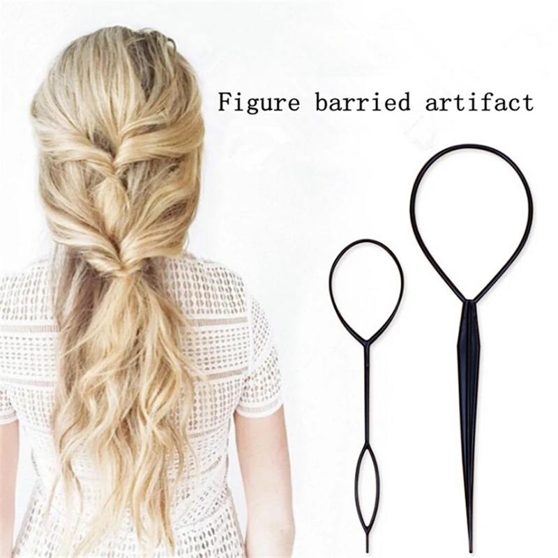 

2Pcs Twist Braider Styling Tools Braiders Styling Hair Pins Makeup Tool Accessories Magic Hair Styling Accessories Set