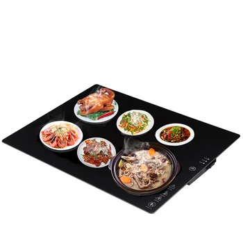 

Food insulation board domestic The hot cutting board keeps warm dining-table Warm food treasure Warm cutting board heater