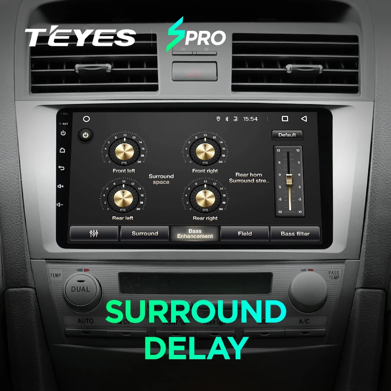 Top TEYES SPRO Car Multimedia Video PlayerNavigation GPS Android  8,1 8.1 4G For Toyota Camry 7 XV 40 Navigation wifi car radio 3