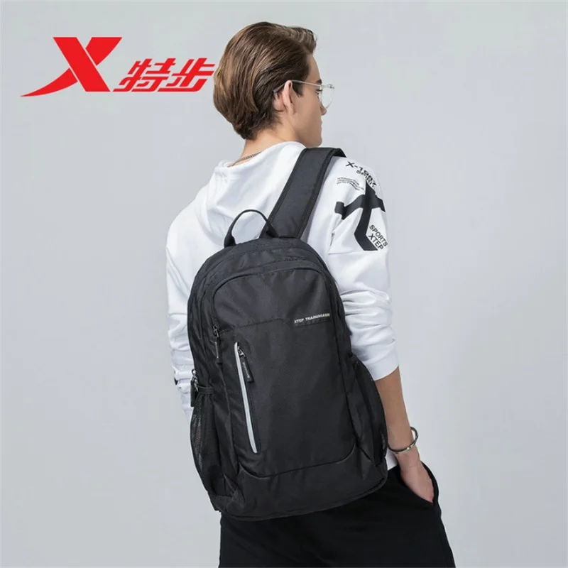 

881137119010 Xtep 2018 autumn new men and women shoulder bag school bag sports backpack travel running bag durable