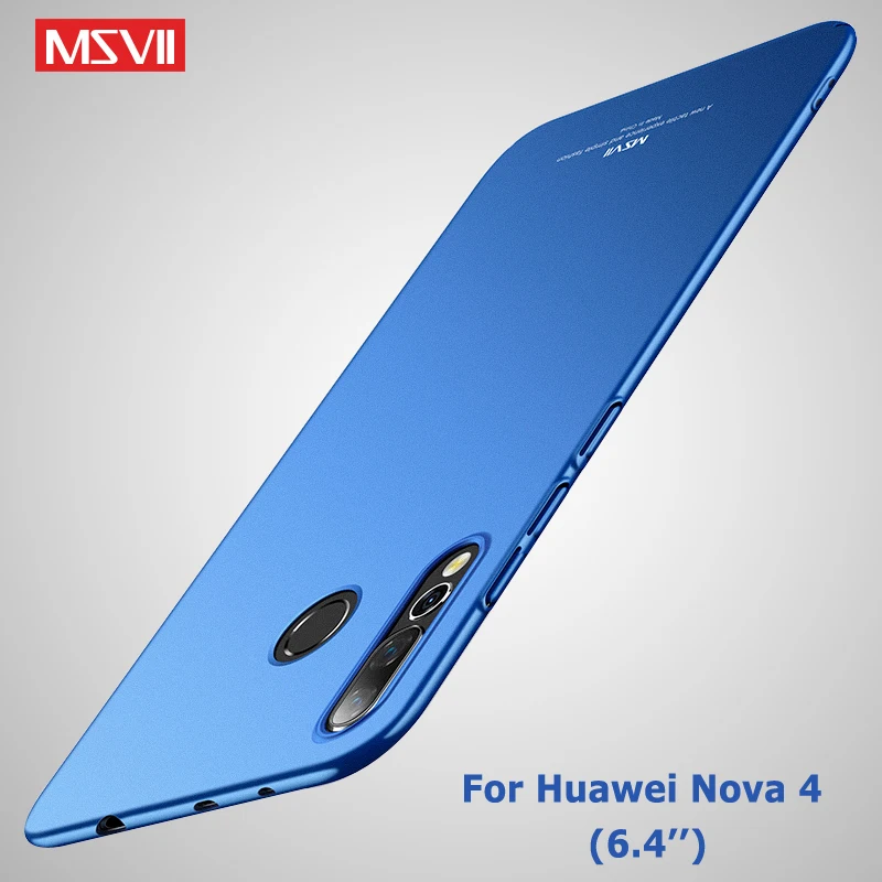 

Nova 4 4E Case MSVII Slim Frosted Cover For Huawei Nova 4 4E Case For Huawei Nova 3 3i 3e PC Cover For Huawei Nova 2 2s 2i Case