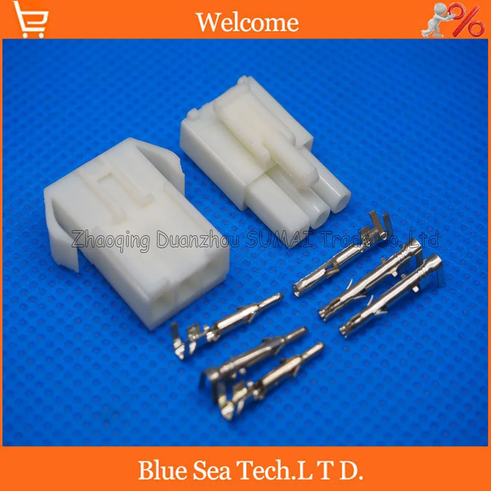 

3Pin/Way 4.5mm EL-3P Series Multipole Connectors,Electrical Connector Kits Male&Female jack plug for Car