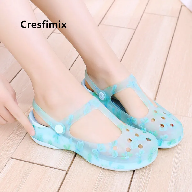 

Cresfimix women fashion breathable summer sandals lady casual soft & comfortable sandals female shoes vrouwen sandalen a5437