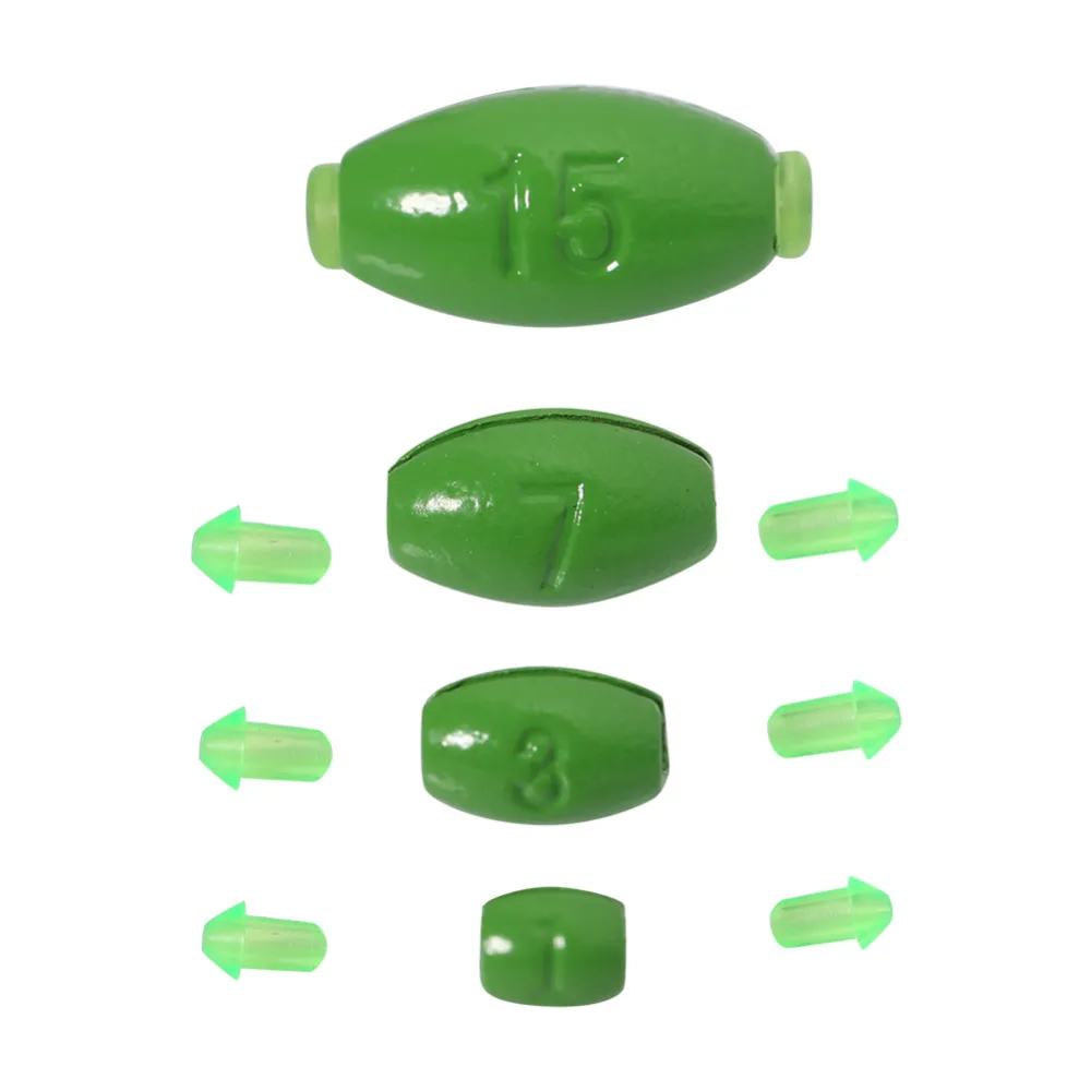 

20Pcs/Set Quick Insert Fishing Lead Sinker 1g-25g Fishing Sinker Weight Carp Fishing Leader Sinker Weight Fish Tackle Accessory