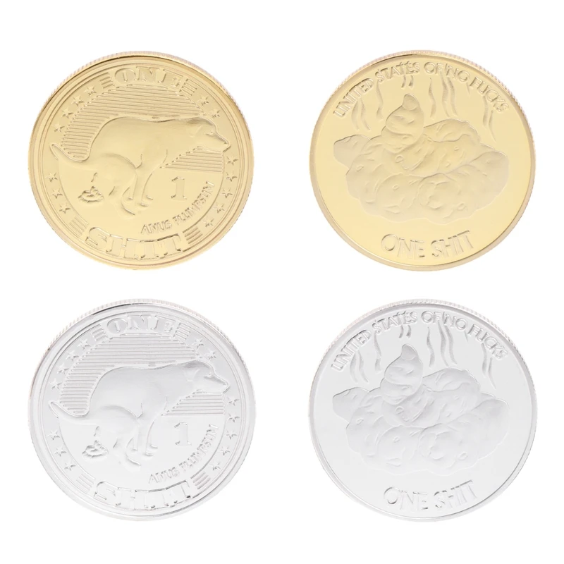 Новинка 2018 года Юбилейная монета Смешные Золото Серебро коллекция подарок сувенир ремесла книги по искусству Bitcoin #20/28L