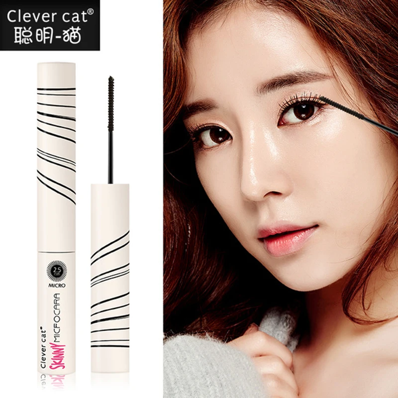 

Clever cat 4 Colors Mascara Makeup Curling Lenthening Thick Korean Style Eyelash Make Up Fast Dry Natural Waterproof Extension