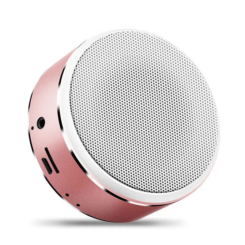 Bluleki A8 мини динамик Портативный беспроводной Bluetooth модный металлический стерео