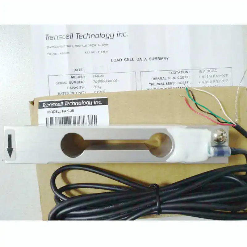 Transcell FAK 3кг 6кг 10кг 12кг 15кг 20кг 25кг 30кг 35кг 40кг 45кг одноточечная нагрузочная