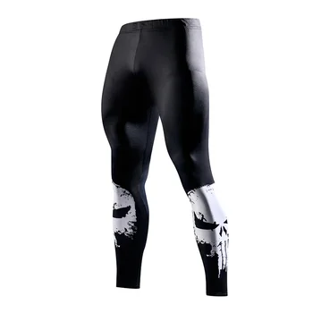 Super hero Running Tights Men Fashion casual Pants Fitness Sport Leggings Men Gym Jogging Trousers Sportswear Compression Pants 2