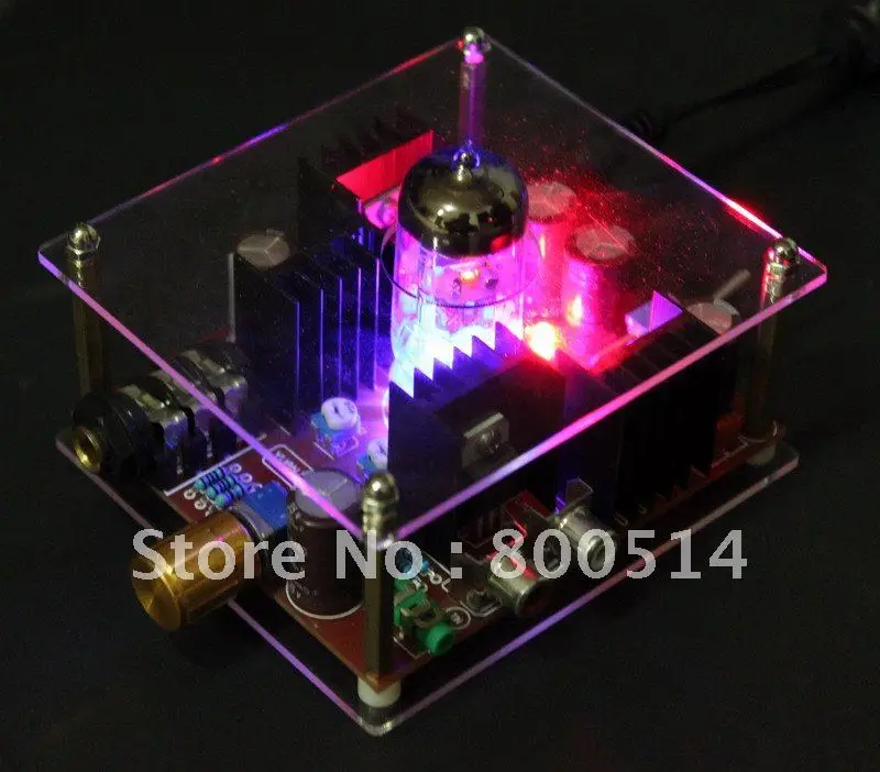 YJ 6N11 Tube усилитель Для Наушников (не включить питание)|tube headphone amplifier|amplifier supplytube |
