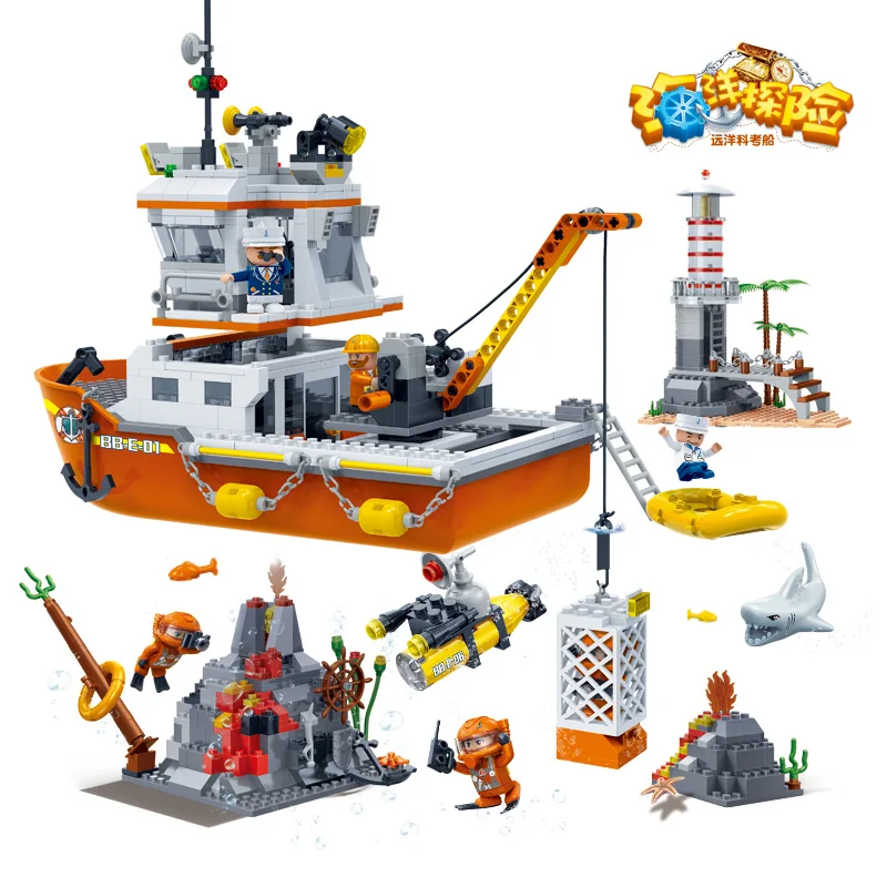 BanBao строительные блоки для детей Обучающие модель игрушек 7401|building blocks|blocks for