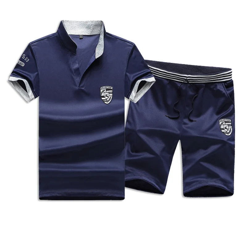 2008 new casual suit summer fashion Korean version handsome upper garment men's short sleeve T-shirt summer two sets 2008 new casual suit summer fashion Korean version handsome upper garment men's short sleeve T-shirt summer two sets