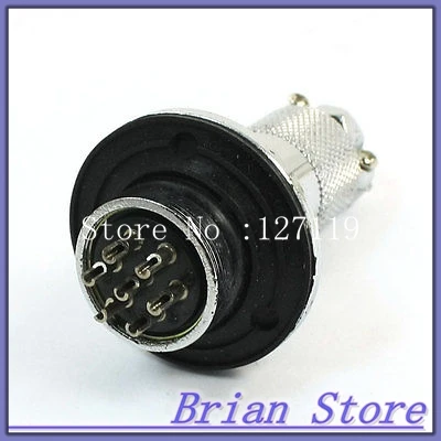 

Waterproof Aviation Plug CNC Connector Adapter 7 Pin P20-7 Core