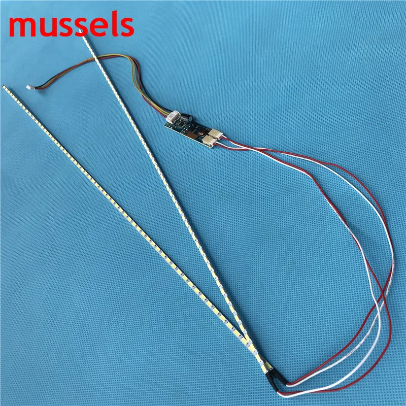 

For 22" inch 488mm LED Backlight lamp Strip Kit Adjustable brightness,Update 22" inch CCFL LCD Screen to LED Can be cut by every