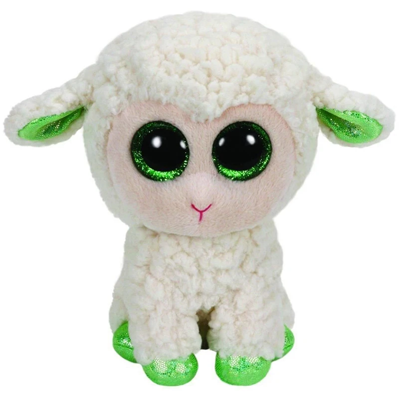 

Ty Beanie Boos Lala the White Lamb Sheep Plush Toy 15cm