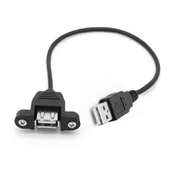 0,3-5 м компьютер линия передачи данных USB 2,0 удлинитель с ушками крепление расширение дешевый кабель проводной Лидер продаж