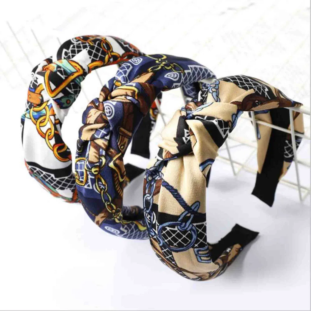 

New Fashion Hair Accessories For Adult Solid High Quality Elastic Hair Band New Headwear Turban Wholesale