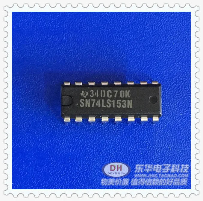 10Pcs SN74LS153N DIP16 New | Электроника