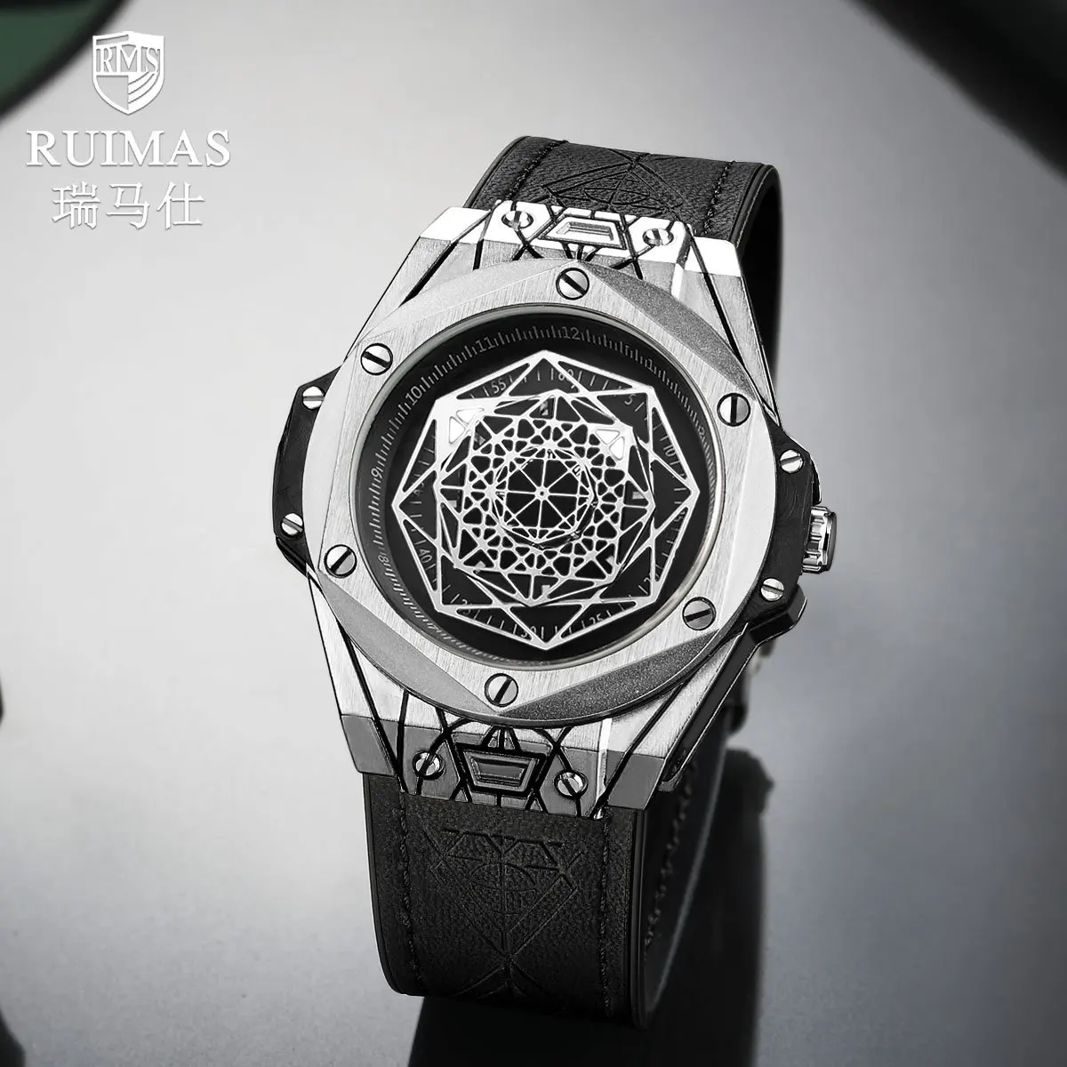 

Brand Classic Hollow Business Watches for Men Sport Quartz Military Chronograph Watch Gift Relogio Masculino Hombre Reloj