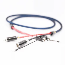 Viborg LC801 5N OFC Silver Plated Tonearm Cable Phono Cable with 2 Rhodium Plated RCA Plug to 2 Rhodium Plated RCA Plug Viborg LC801 5N OFC Silver Plated Tonearm Cable Phono Cable with 2 Rhodium Plated RCA Plug to 2 Rhodium Plated RCA Plug