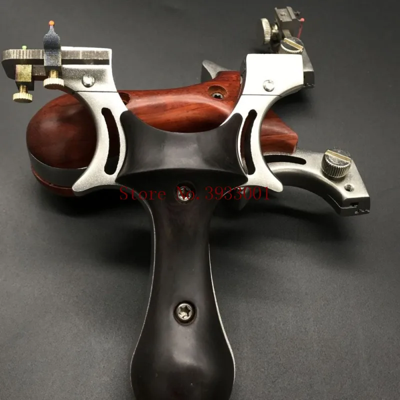 

Slingshot Catapult Hunting High Quality Stainless Steel + Solid Wood Patch Outdoor Shooting Game Sling Shooting