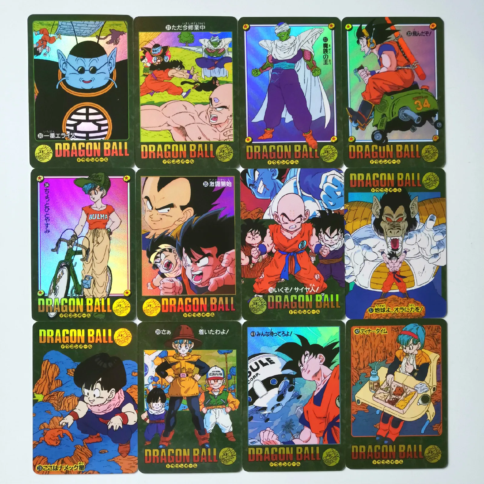 42 шт./компл. супер Dragon Ball-Z Реплика Storm Clouds Heroes batch Card Ultra Instinct Goku Vegeta игровая коллекция карт