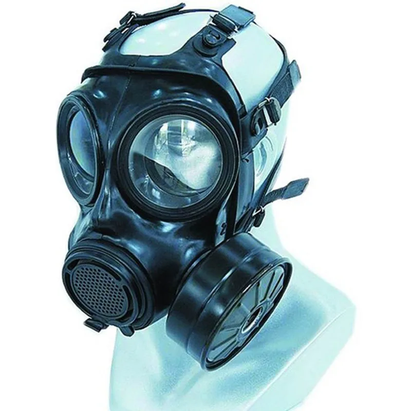 Military Police Gas Masks Against Toxic Gases and Particulate Aerosol