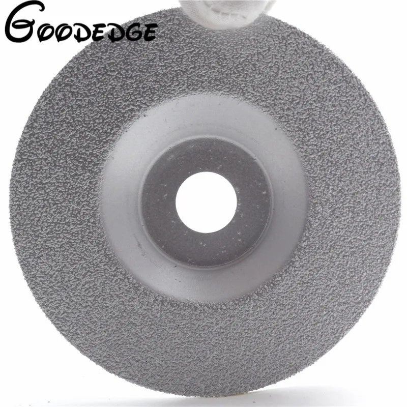 4"x 5/8" Diamond BRAZED Grinding Disc Wheel convex For Angle Grinder