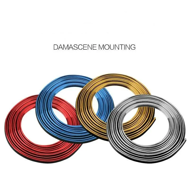 

5M Car Styling Interior Decoration Strips Moulding Trim Dashboard Door Edge For Volkswagen Polo Passat B5 B6 CC GOLF 4 5 Touran