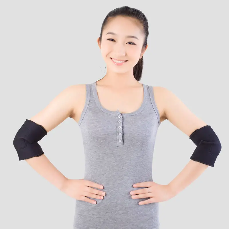 Sports Protective Arm Support Sleeve Tennis Elbow Brace Elbow Guard Self heating Pad AFT H003in