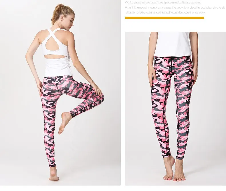 Women Sexy Yoga Pants Fitness Leggings (13)
