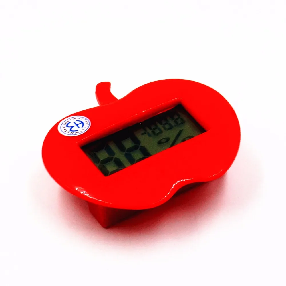 

WHCYonline Mini Cute Apple Style LCD Digital Embedded Thermometer Hygrometer Temperature Humidity Detector Tester