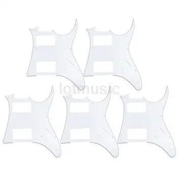 

5 pcs 3 Ply Guitar Pick Guard For Ibanez GRX20Z Replacement-White