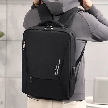 

Maison Fabre Men Multi-functional School Backpacks Laptop Bag With USB Jack Business Bags backpack male multifunction DROPSHIP