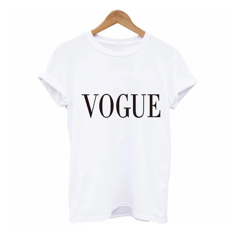 Plus-Size-S-XL-Fashion-Summer-T-Shirt-Women-VOGUE-Printed-T-shirt-Women-Tops-Tee