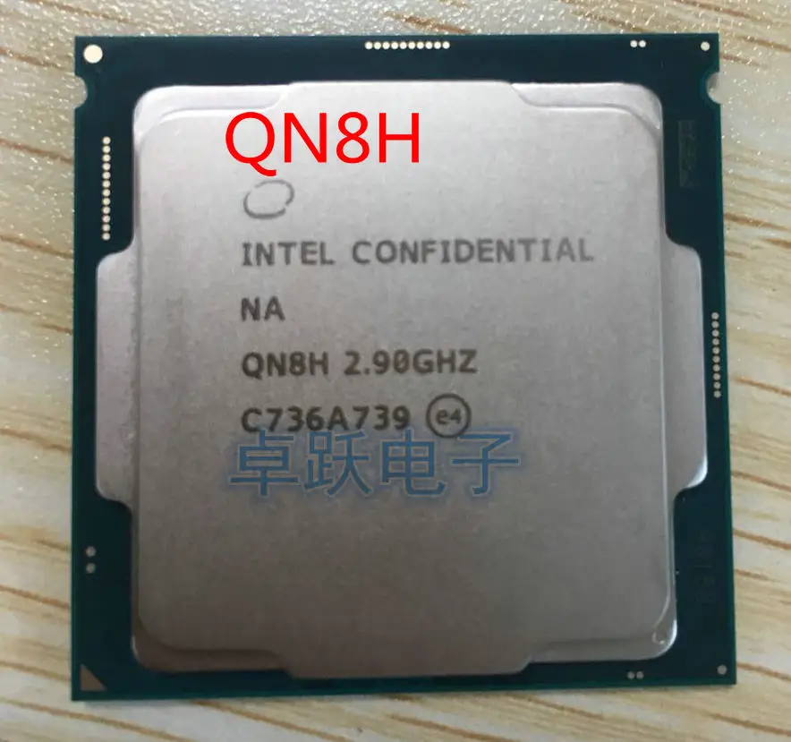

QN8H ES CPU INTEL I7 Engineering version of intel core I7 8700 Six core 2.9 graphics HD630 work on LAG 1151 used Z370 board