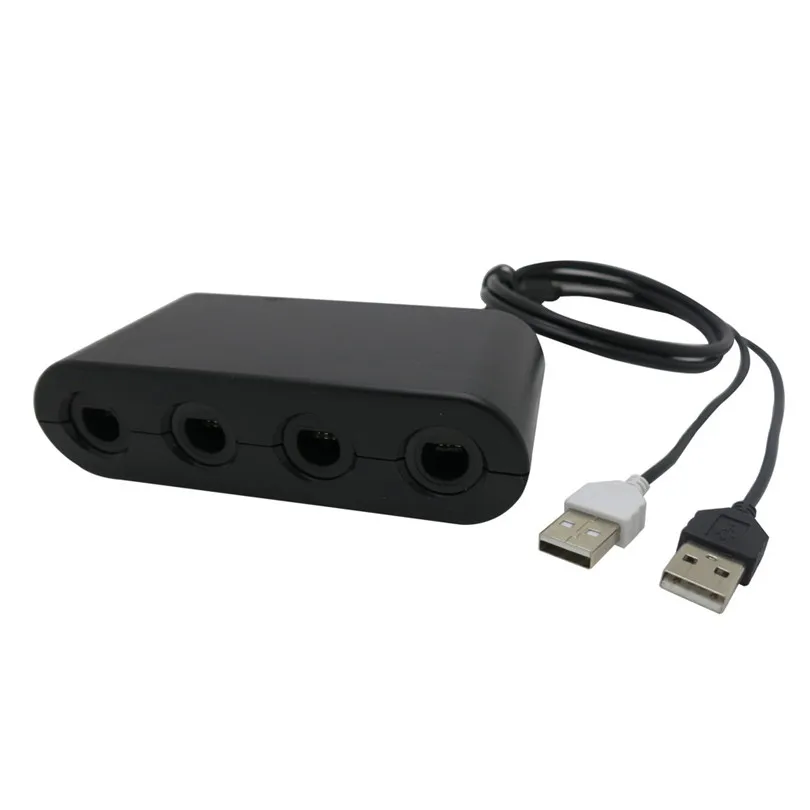 4 порта контроллер адаптер для nintendo wii U PC USB 4 порта USB контроллер адаптер для nintendo wii U Super Smash Bros 30A13